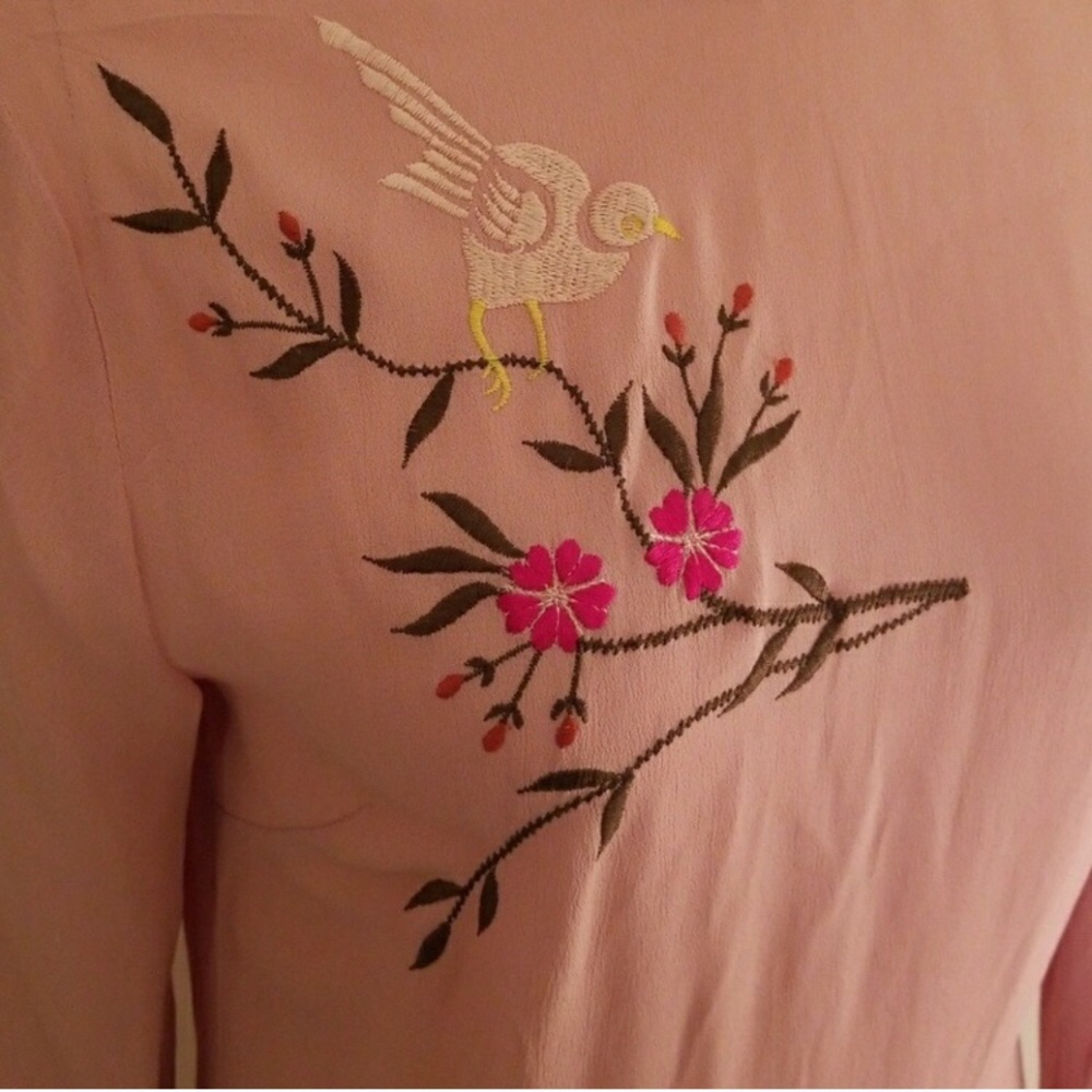 Topshop - Tokyo Embroidered midi dress - Picture 3 of 6